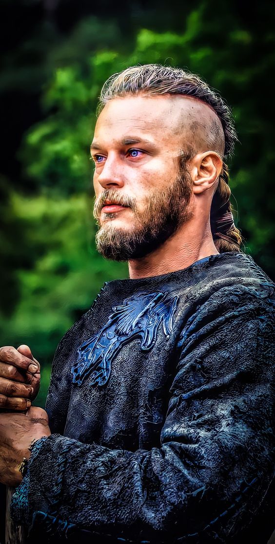 Style hair viking